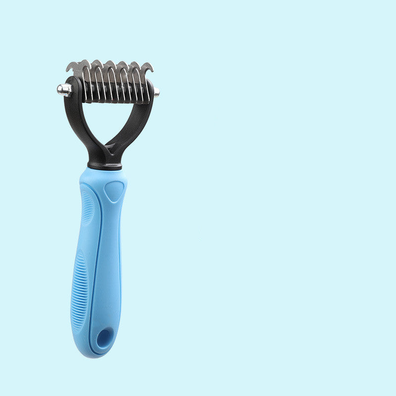 KFX-2273341 Premium Stainless Steel Pet Comb for Dogs in Various Colors