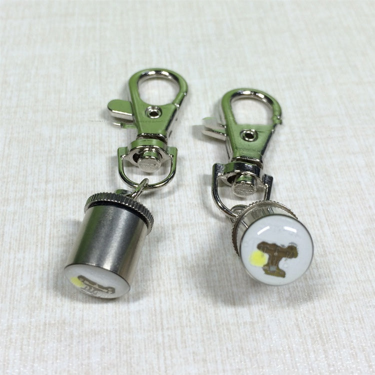 KFX-2273725 LED Pendant Light for Pets - Safe Visibility in Red, Blue, Purple, Pink, and Silver - Copper/Aluminum Alloy Material