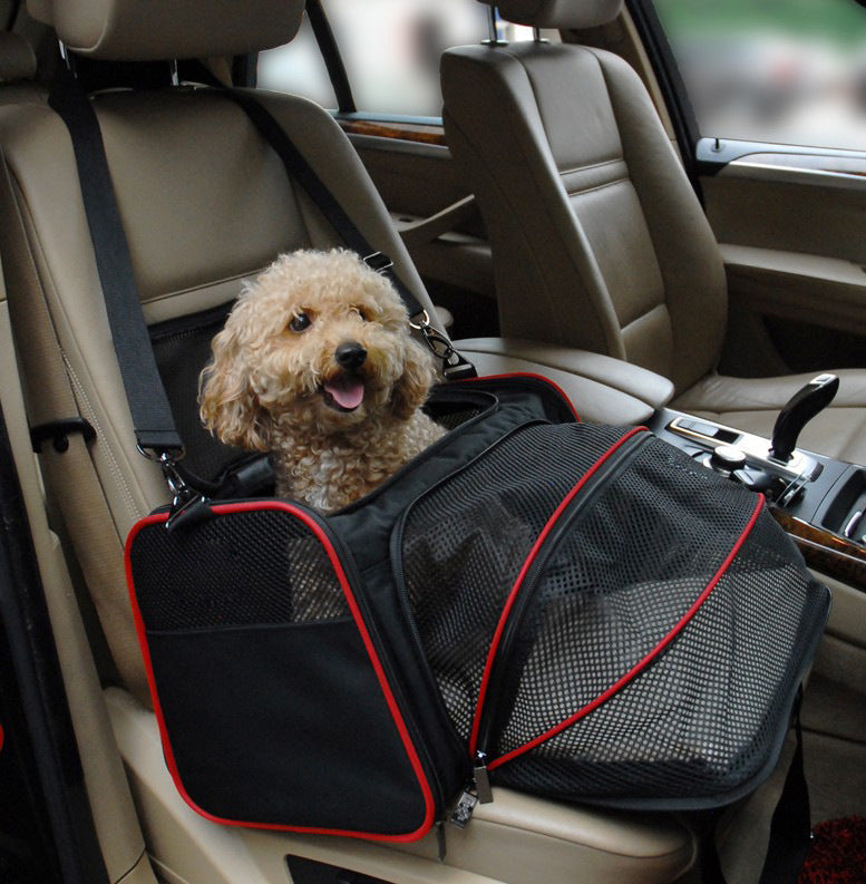KFX-2273981 Pet Trolley Bag with Mesh Design for Easy Travel - Suitable for Pets up to 7.5 kg