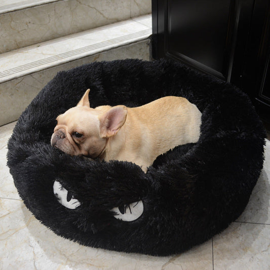 KFX-2283325 Cozy Round Winter Pet Nest for Small, Medium, and Large Pets