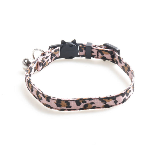 KFX-2285245 Cat Collar with Bell - Adjustable 1.0*28CM Cloth Design