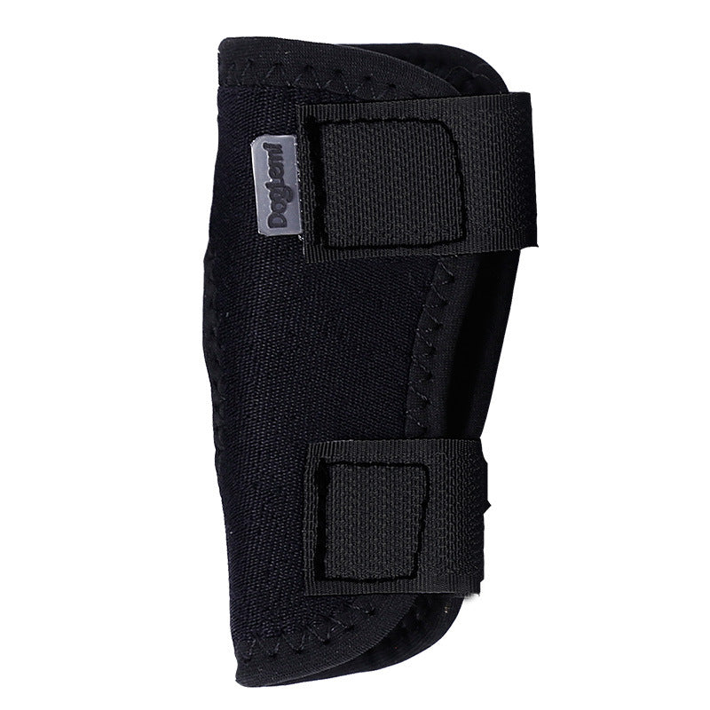 KFX-2285501 Anti-Lick Joint Fixation Recovery Strap for Dogs - Durable Diving Material in Black
