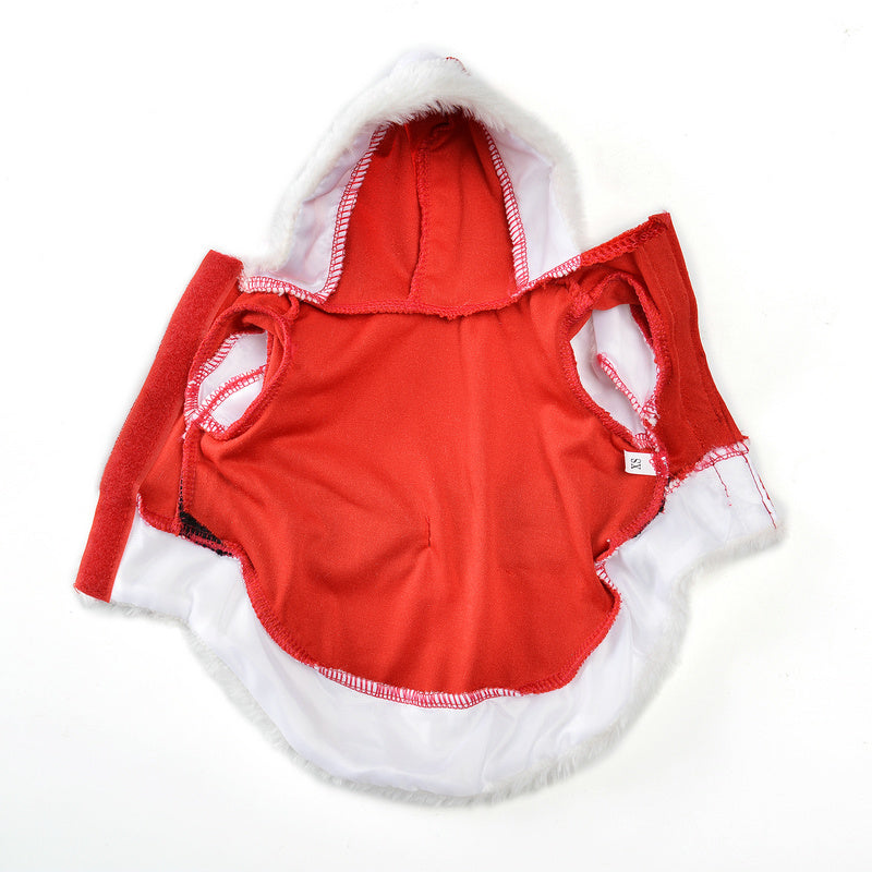 KFX-2287421 Festive Dog Christmas Costume in Various Sizes: XS to XL