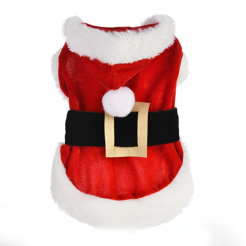 KFX-2287421 Festive Dog Christmas Costume in Various Sizes: XS to XL