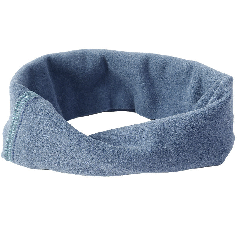 KFX-2288061 Warm Decompression Pet Ear Cover Hat – Soft Material, Seasonal Comfort in Purple and Blue