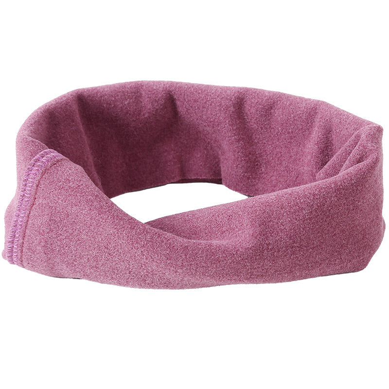 KFX-2288061 Warm Decompression Pet Ear Cover Hat – Soft Material, Seasonal Comfort in Purple and Blue
