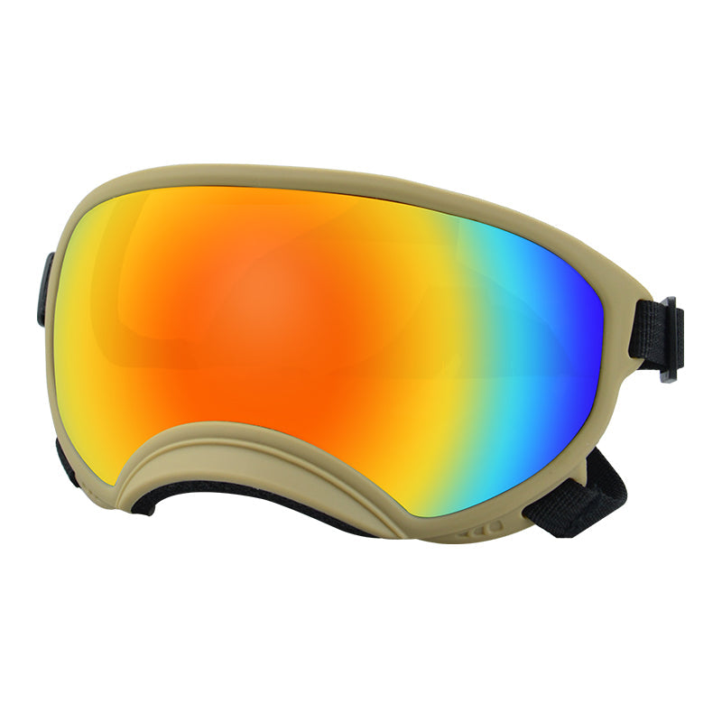 KFX-2290621 Dog Skiing Goggles - PC Material, Sizes S to L, Perfect for Outdoor Adventures