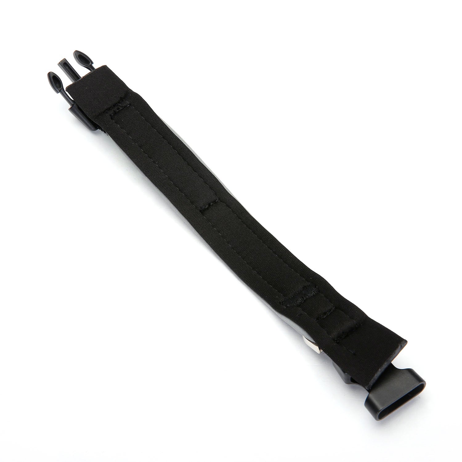 KFX-2291005 Reflective Nylon Adjustable Dog Collar in Black and Green - Sizes S, M, L, XL