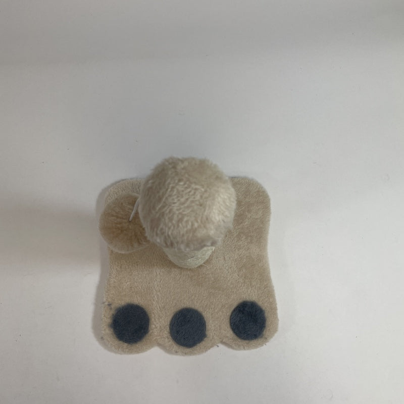 KFX-2292285 Beige Cat Paw Print Decorative Accent