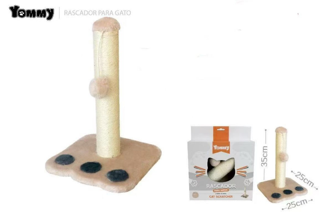 KFX-2292285 Beige Cat Paw Print Decorative Accent