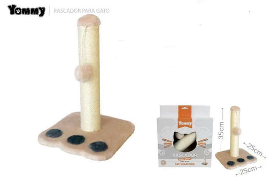 KFX-2292285 Beige Cat Paw Print Decorative Accent