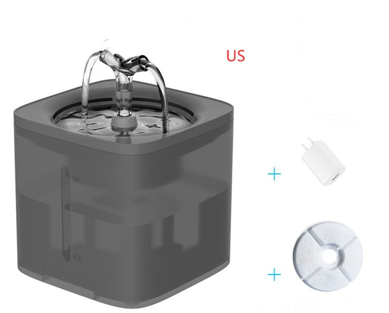 KFX-2294845 Automatic Cat and Dog Drinking Fountain - 2L Water Capacity - USB Powered - Multiple Color Options Available