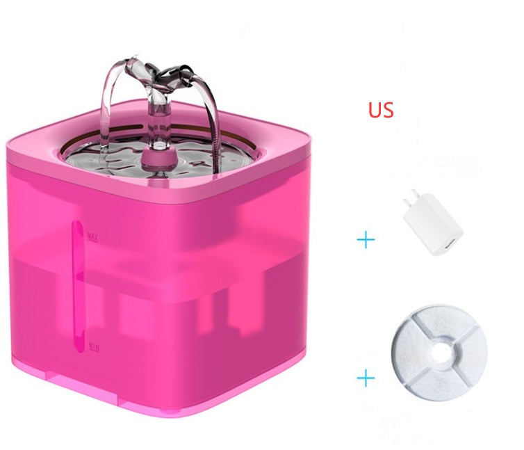 KFX-2294845 Automatic Cat and Dog Drinking Fountain - 2L Water Capacity - USB Powered - Multiple Color Options Available