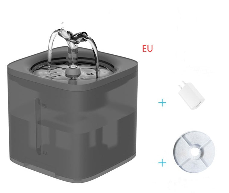 KFX-2294845 Automatic Cat and Dog Drinking Fountain - 2L Water Capacity - USB Powered - Multiple Color Options Available