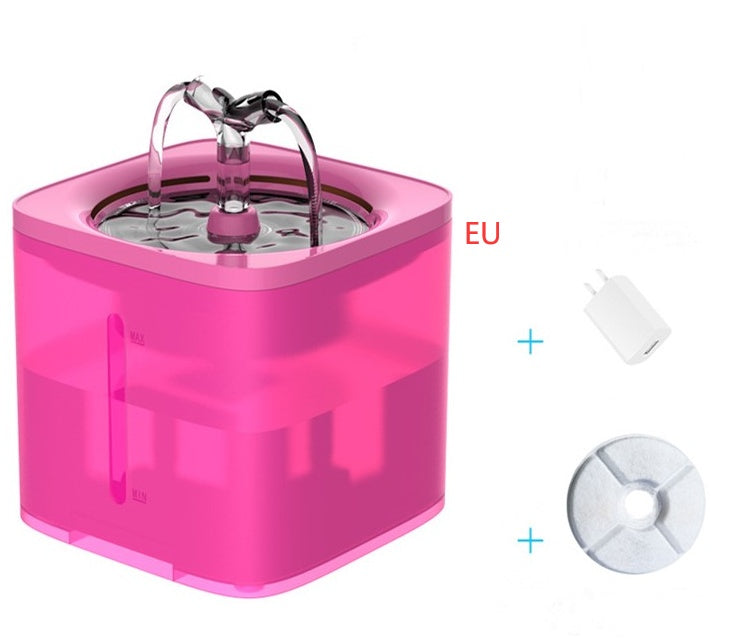 KFX-2294845 Automatic Cat and Dog Drinking Fountain - 2L Water Capacity - USB Powered - Multiple Color Options Available