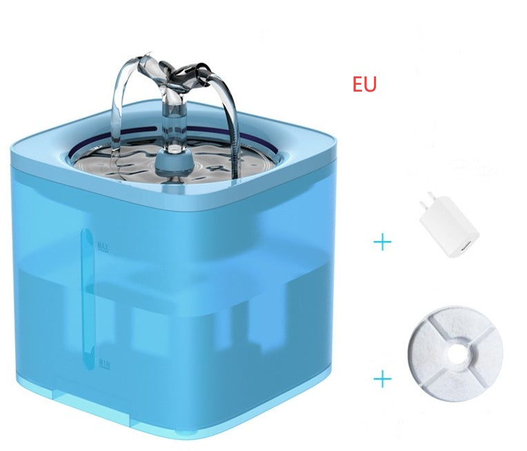 KFX-2294845 Automatic Cat and Dog Drinking Fountain - 2L Water Capacity - USB Powered - Multiple Color Options Available