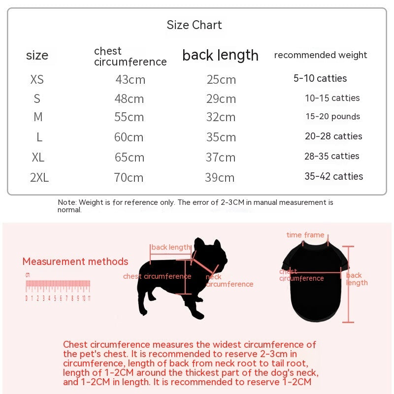 KFX-2295357 Autumn and Winter Velvet Hoodies for Small and Medium Dogs - Multiple Colors Available