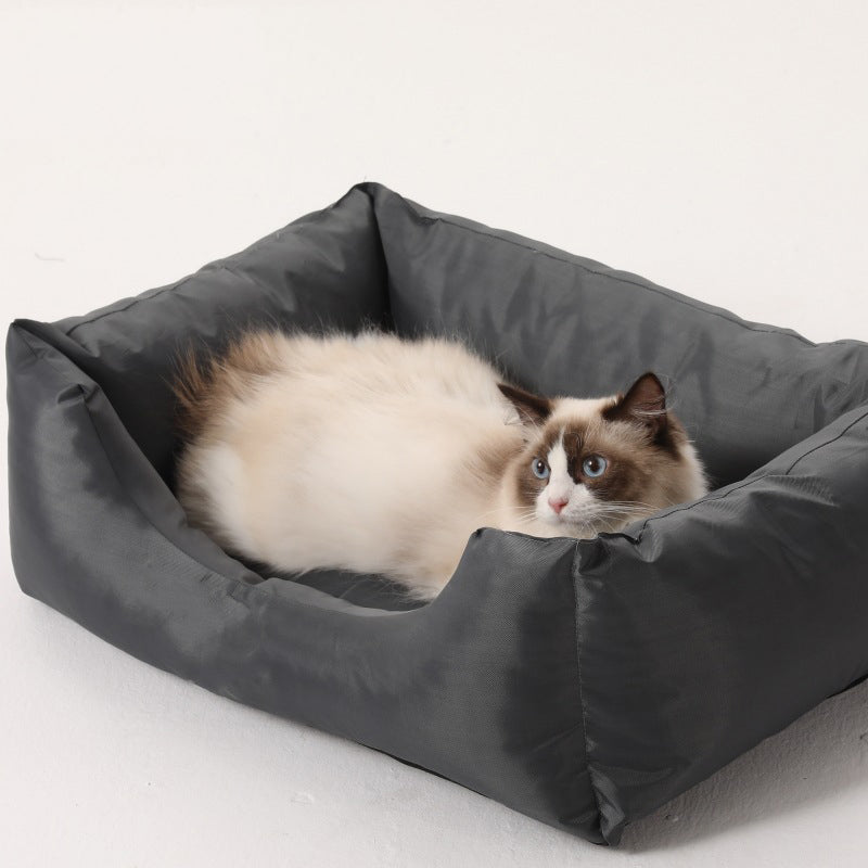 KFX-2296253 Waterproof Oxford Cloth Dog Bed and Cat Litter - Four Seasons Pet Sofa, Available in Multiple Sizes