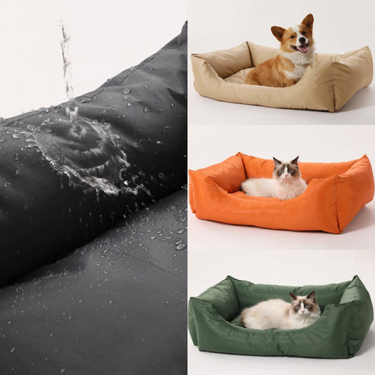 KFX-2296253 Waterproof Oxford Cloth Dog Bed and Cat Litter - Four Seasons Pet Sofa, Available in Multiple Sizes