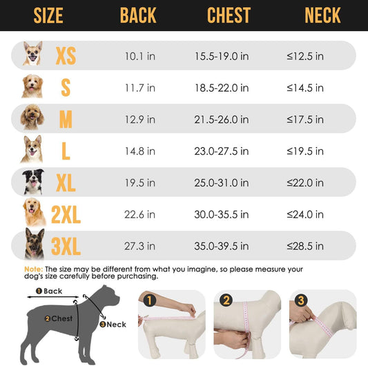 KFX-2296381 Waterproof Breathable Dog Raincoat with Hood and Transparent Cap for Small Dogs