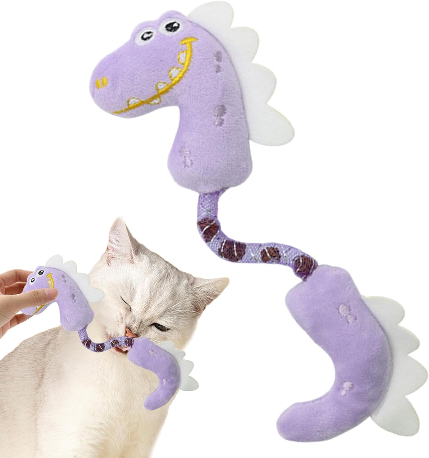 KFX-2302013 Interactive Catnip Plush Chew Toys for Cats - Durable Fish, Bunny, and Mouse Designs