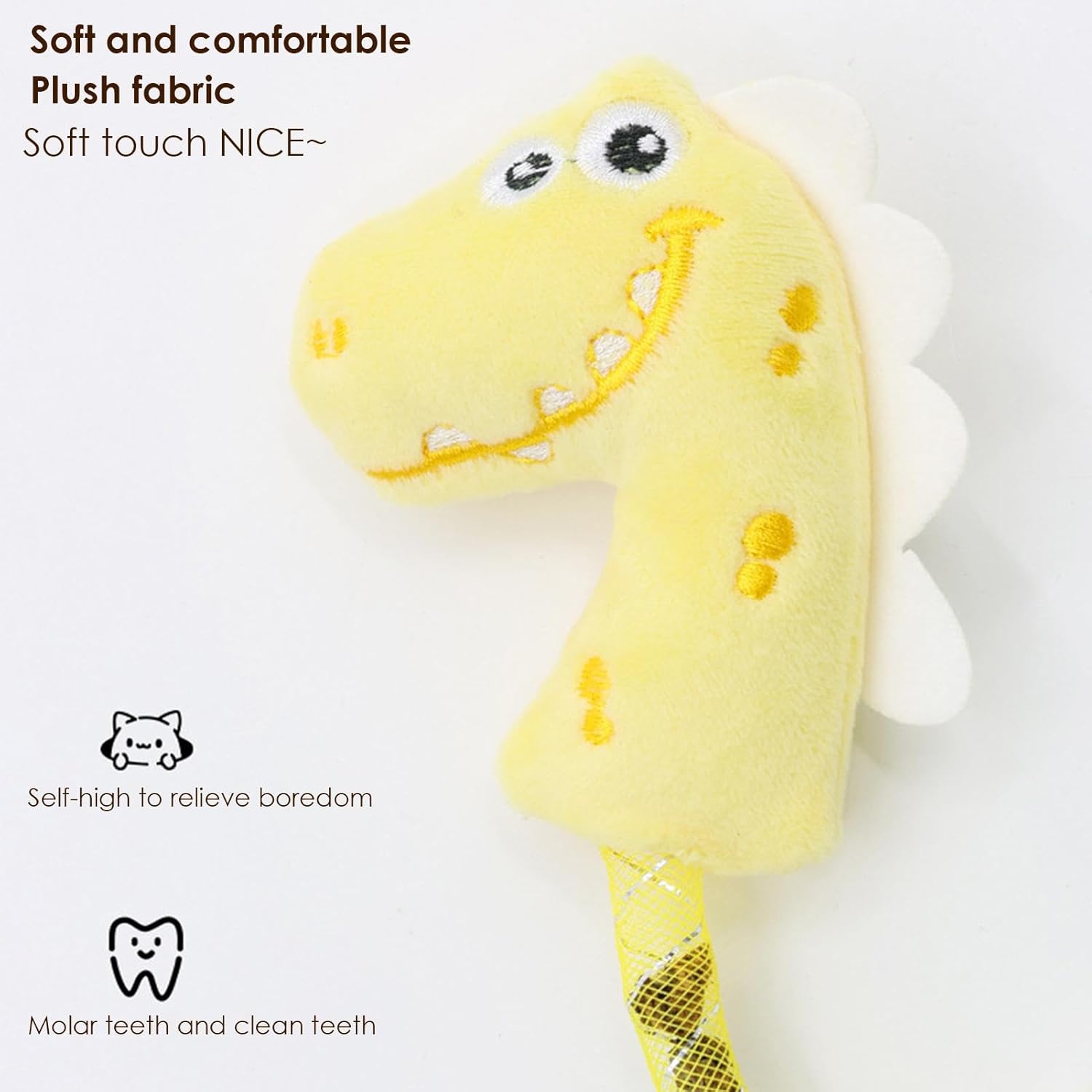KFX-2302013 Interactive Catnip Plush Chew Toys for Cats - Durable Fish, Bunny, and Mouse Designs