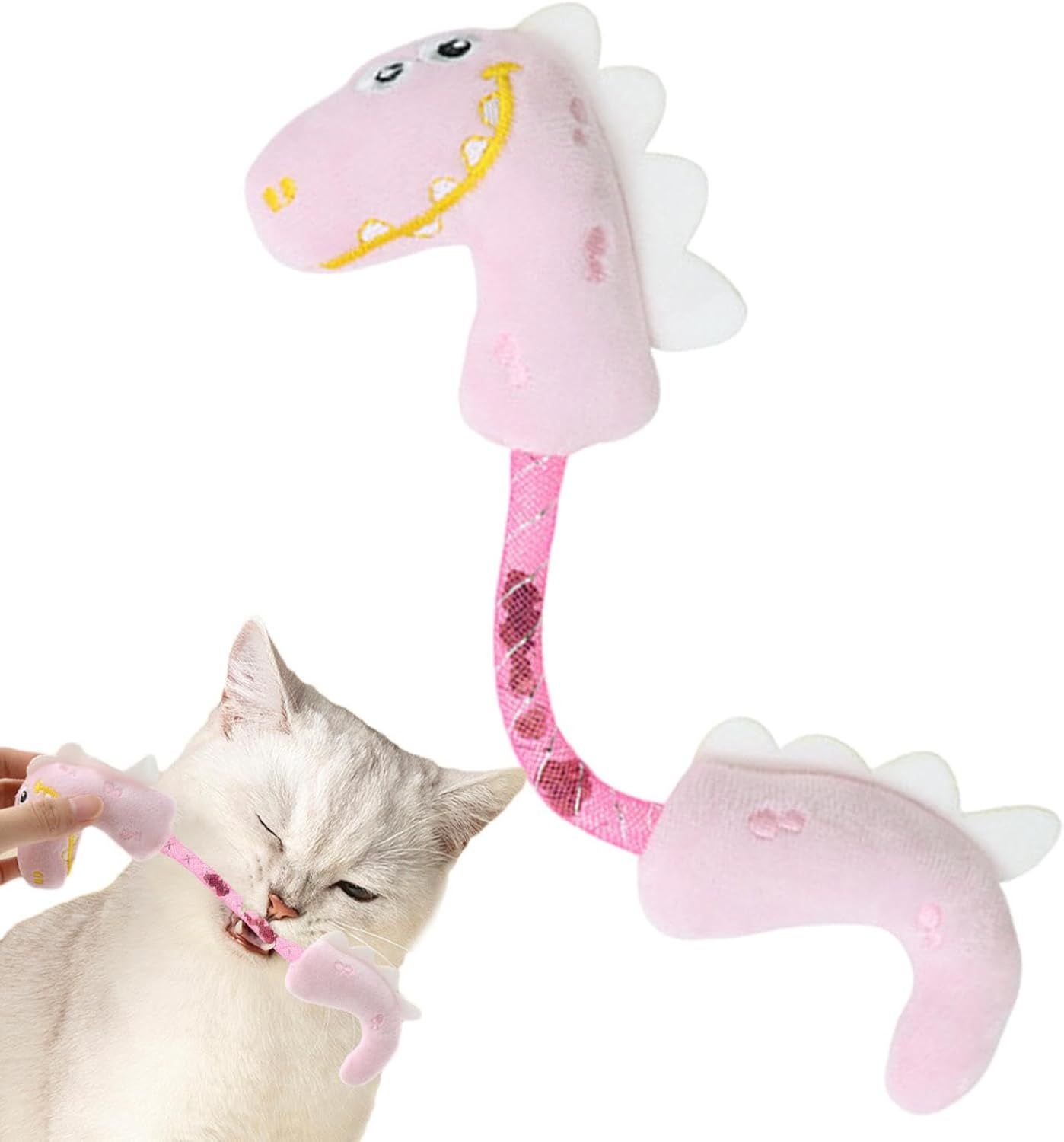KFX-2302013 Interactive Catnip Plush Chew Toys for Cats - Durable Fish, Bunny, and Mouse Designs