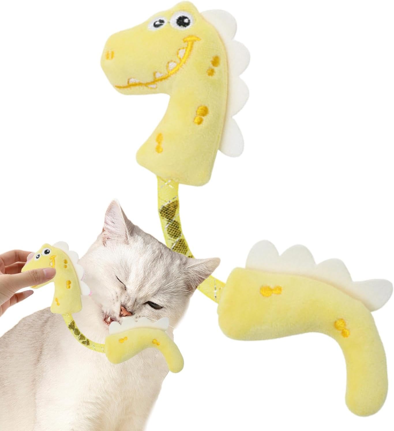 KFX-2302013 Interactive Catnip Plush Chew Toys for Cats - Durable Fish, Bunny, and Mouse Designs