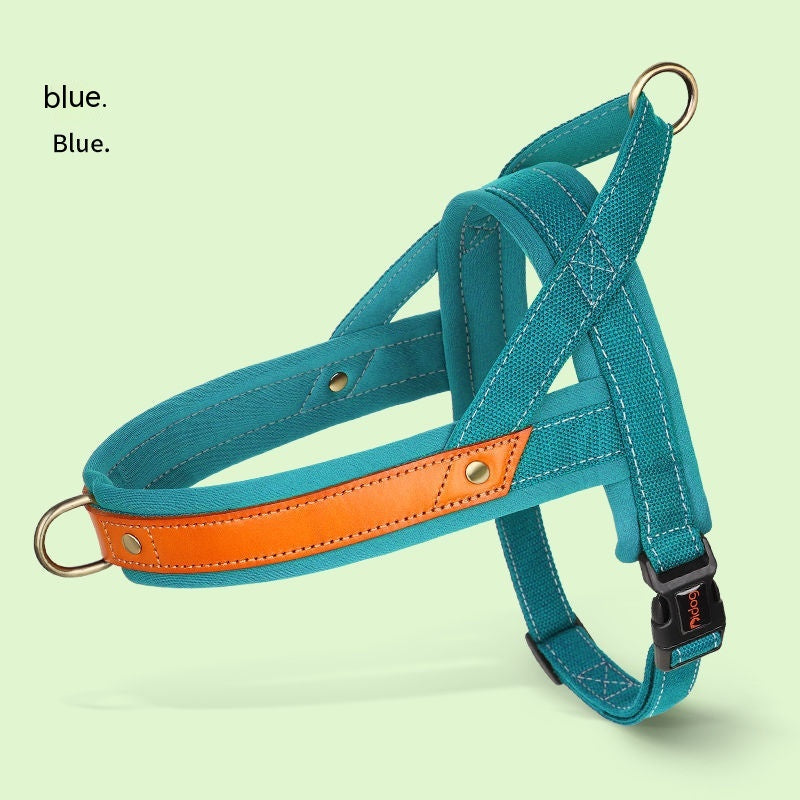 KFX-2303805 Dog Vest Harness with Hand-Holding Rope for Comfortable Walking