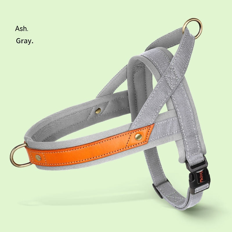 KFX-2303805 Dog Vest Harness with Hand-Holding Rope for Comfortable Walking