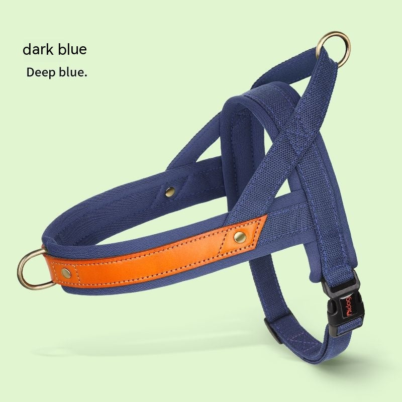 KFX-2303805 Dog Vest Harness with Hand-Holding Rope for Comfortable Walking