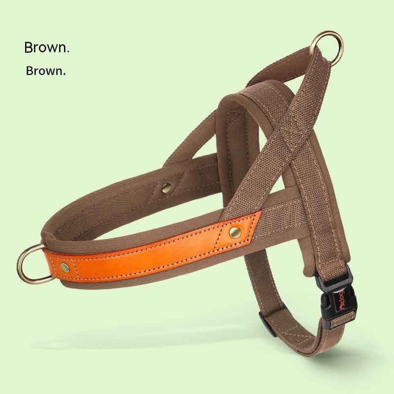 KFX-2303805 Dog Vest Harness with Hand-Holding Rope for Comfortable Walking