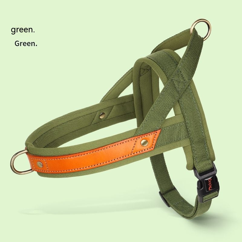 KFX-2303805 Dog Vest Harness with Hand-Holding Rope for Comfortable Walking