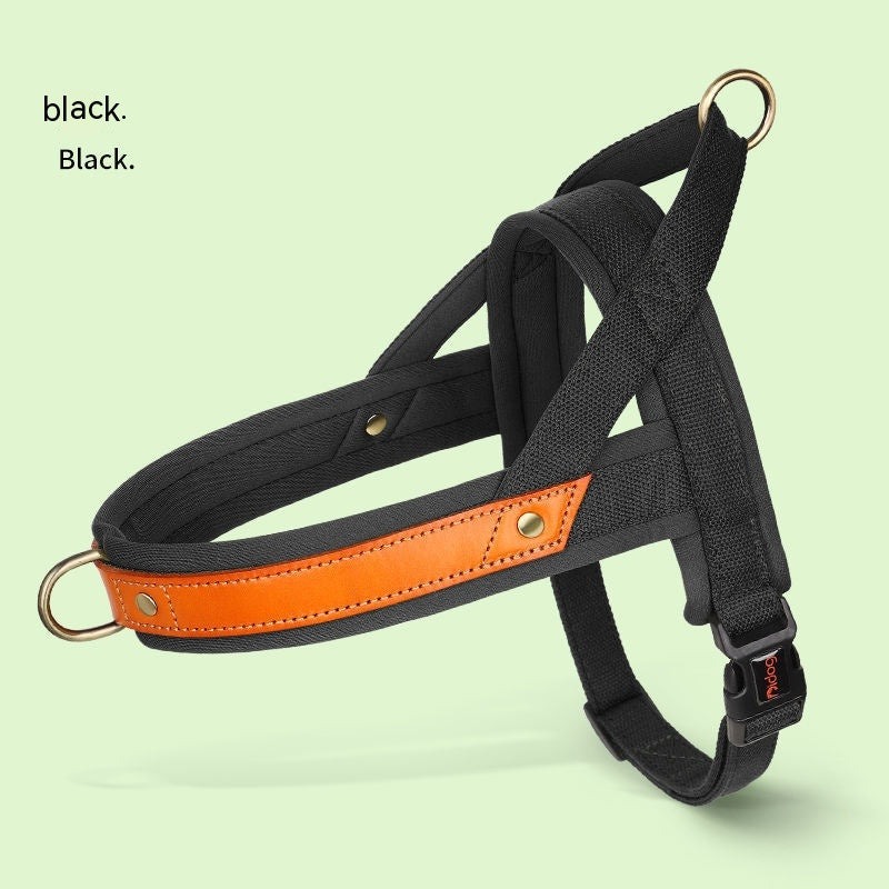 KFX-2303805 Dog Vest Harness with Hand-Holding Rope for Comfortable Walking