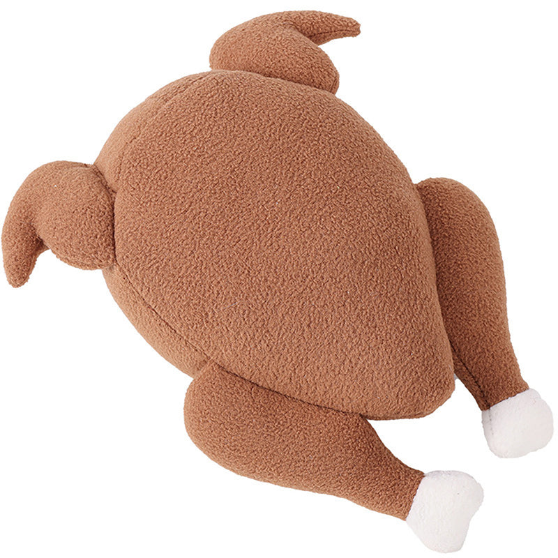 KFX-2304189 Interactive Plush Snuff Toy for Dogs - Turkey Vegetable Design, 20 x 24 x 12.5 cm