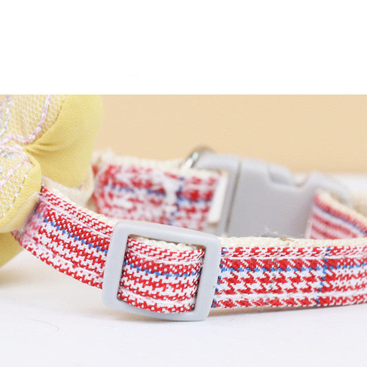 KFX-2312253 Stylish Monochrome Fish-Shaped Cat Collar for Everyday Use