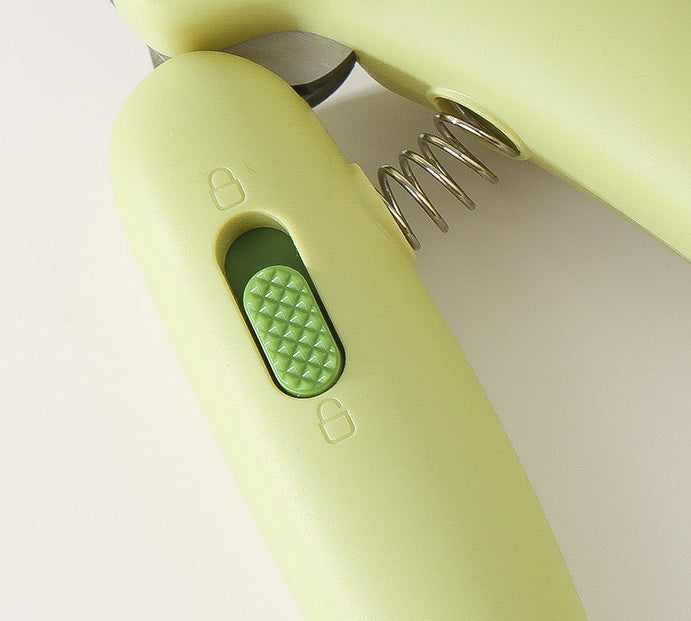 KFX-2314045 Banana-Shaped Nail Clippers for Pets – Ergonomic Design for Easy and Safe Grooming