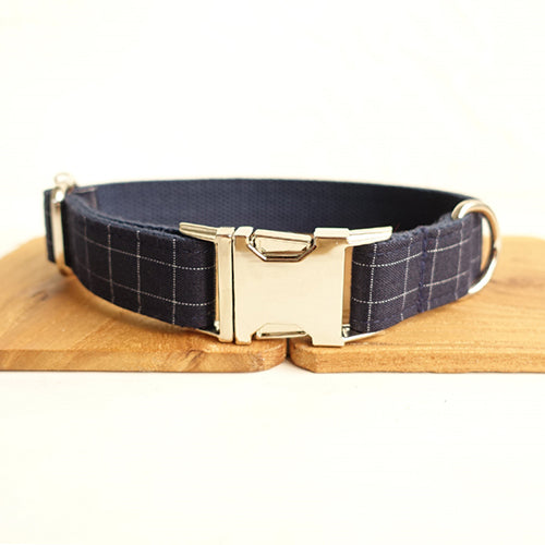 KFX-2315837 Stylish Bow Dog Collar with Traction Leash Set for Comfortable Walks