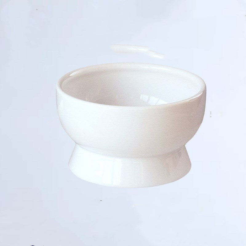 KFX-2316221 Ceramic Dog and Cat Bowls with Unique Defects - Mini and Large Sizes Available