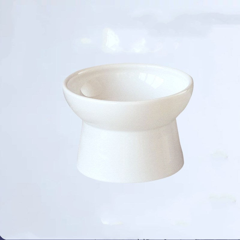 KFX-2316221 Ceramic Dog and Cat Bowls with Unique Defects - Mini and Large Sizes Available
