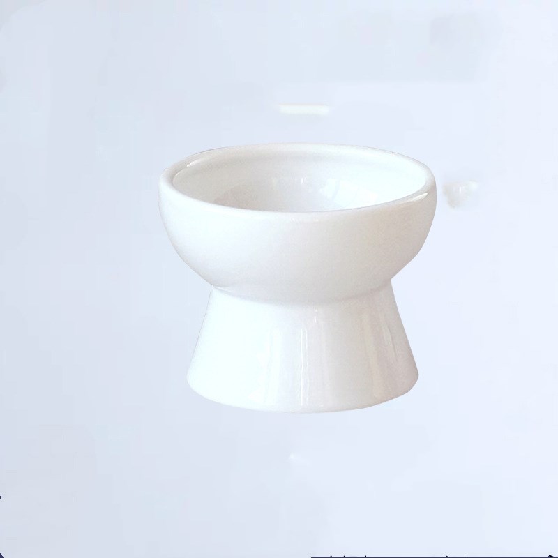 KFX-2316221 Ceramic Dog and Cat Bowls with Unique Defects - Mini and Large Sizes Available