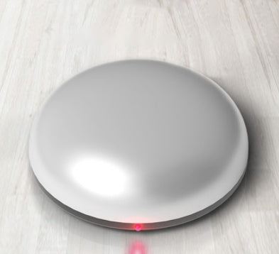 KFX-2316861 Medium Silver Toy Cat Robot Sweeping Vacuum - 180*62.5mm, ABS Material, Battery Operated (4x5)