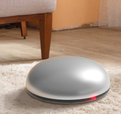 KFX-2316861 Medium Silver Toy Cat Robot Sweeping Vacuum - 180*62.5mm, ABS Material, Battery Operated (4x5)