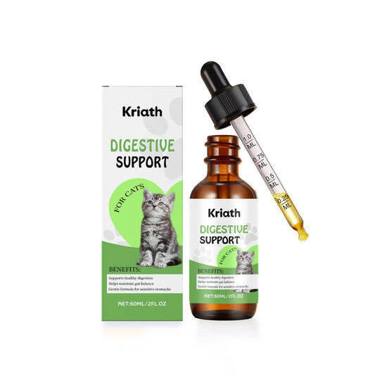 KFX-2321853 Cat Digestive Support Drops - Natural Ingredients for Healthy Digestion