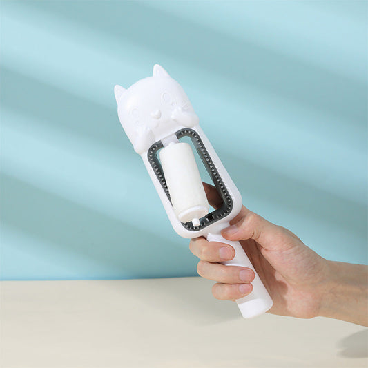 KFX-2327357 Pet Hair Removal Drum Wipes Comb for Dogs - Disposable Cleaning Tool