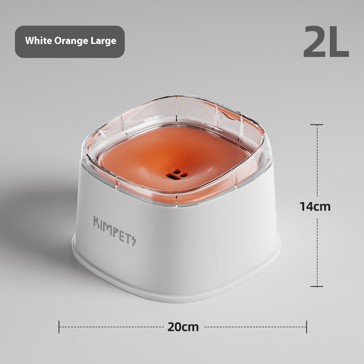 KFX-2327613 Floating Dog Bowl with Anti-Tumble Design 1500ml and 2000ml Options Available