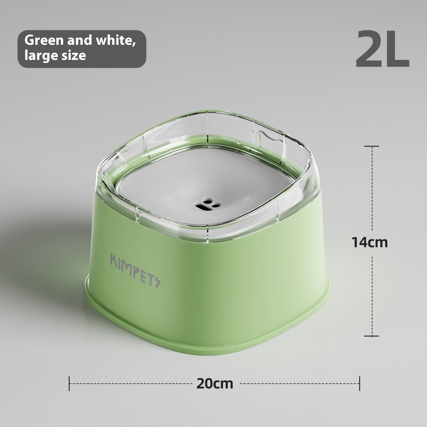 KFX-2327613 Floating Dog Bowl with Anti-Tumble Design 1500ml and 2000ml Options Available
