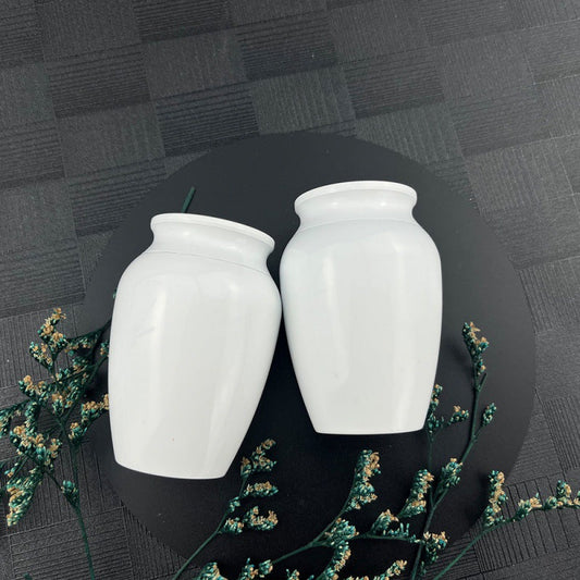 KFX-2329021 Tree of Life Aluminum Memorial Jar for Pet Remains - White 70x45mm