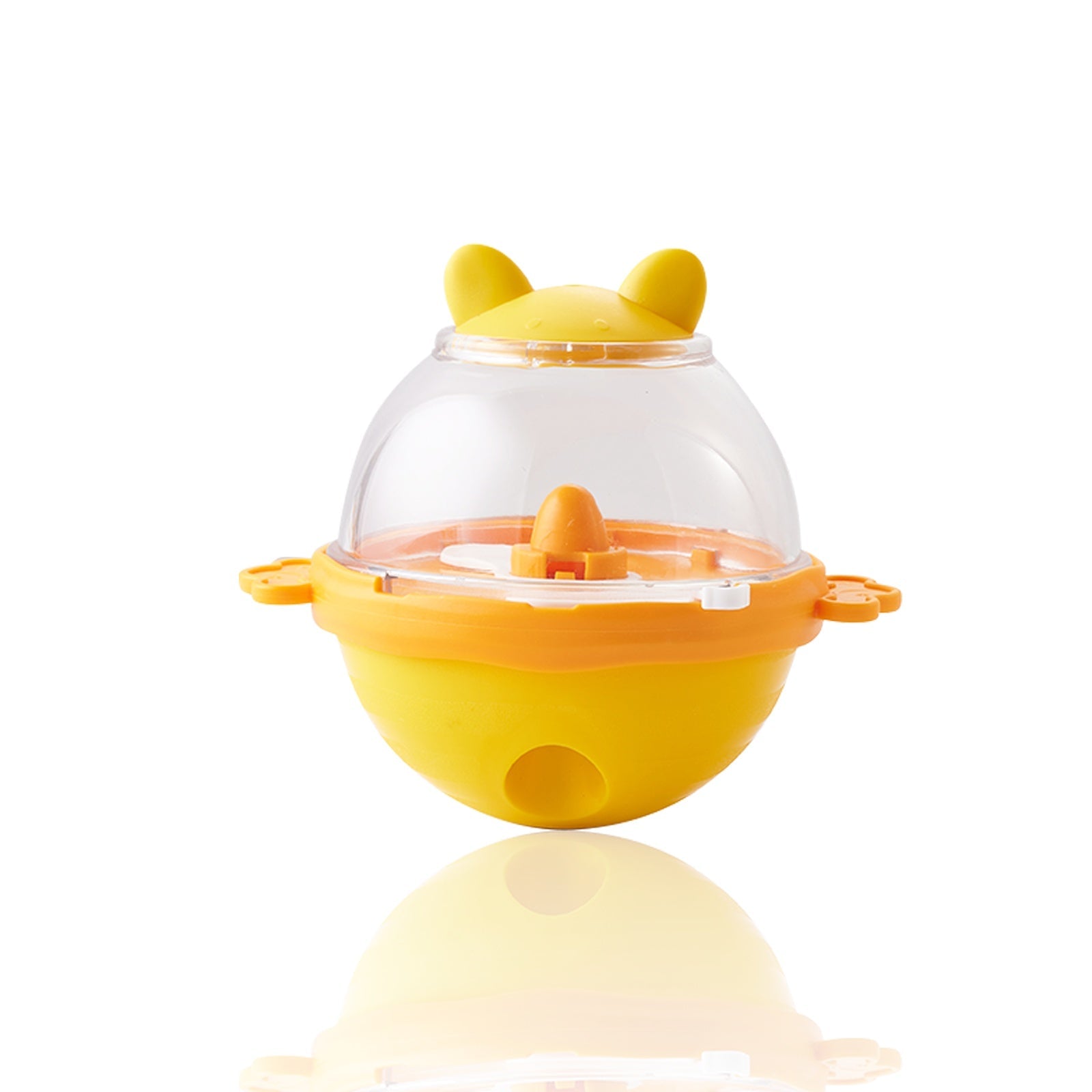 KFX-2334781 Interactive Dog & Cat Treat Dispenser Puzzle Ball for Medium to Large Breeds