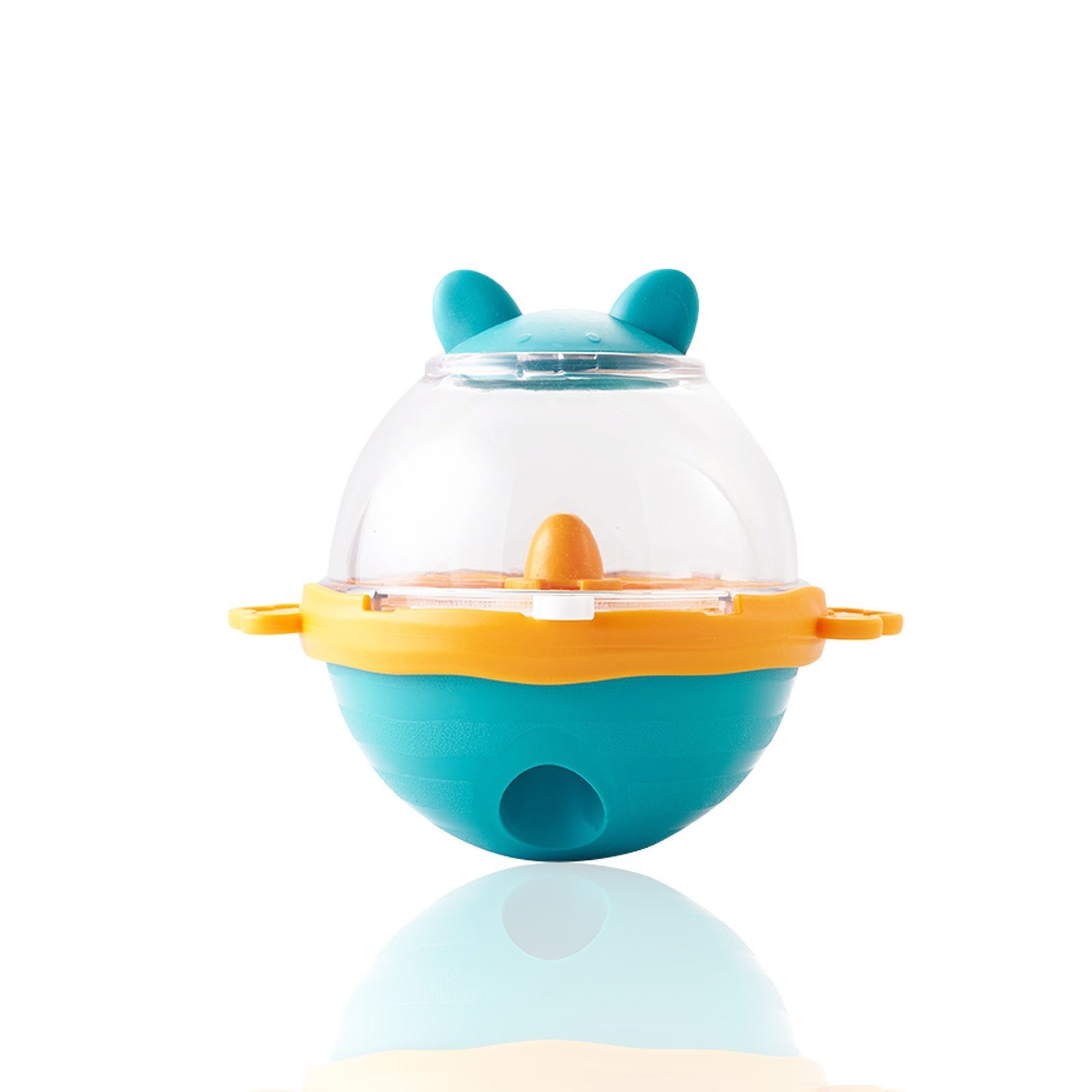 KFX-2334781 Interactive Dog & Cat Treat Dispenser Puzzle Ball for Medium to Large Breeds